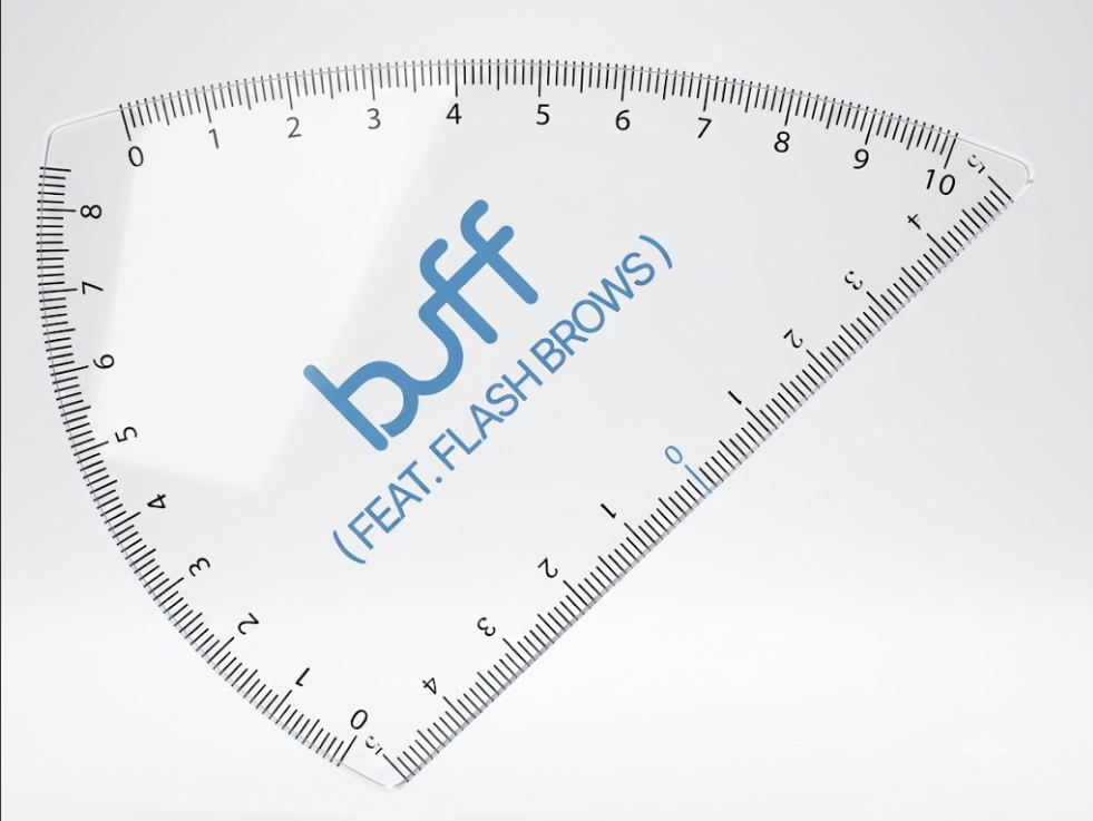 BUFF Brow Ruler