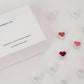 HEART SILICONE CUPS (50 PCS)