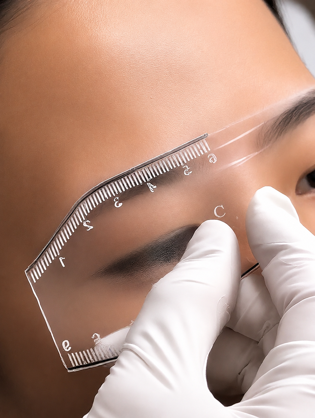 BROW CURVED STENCIL