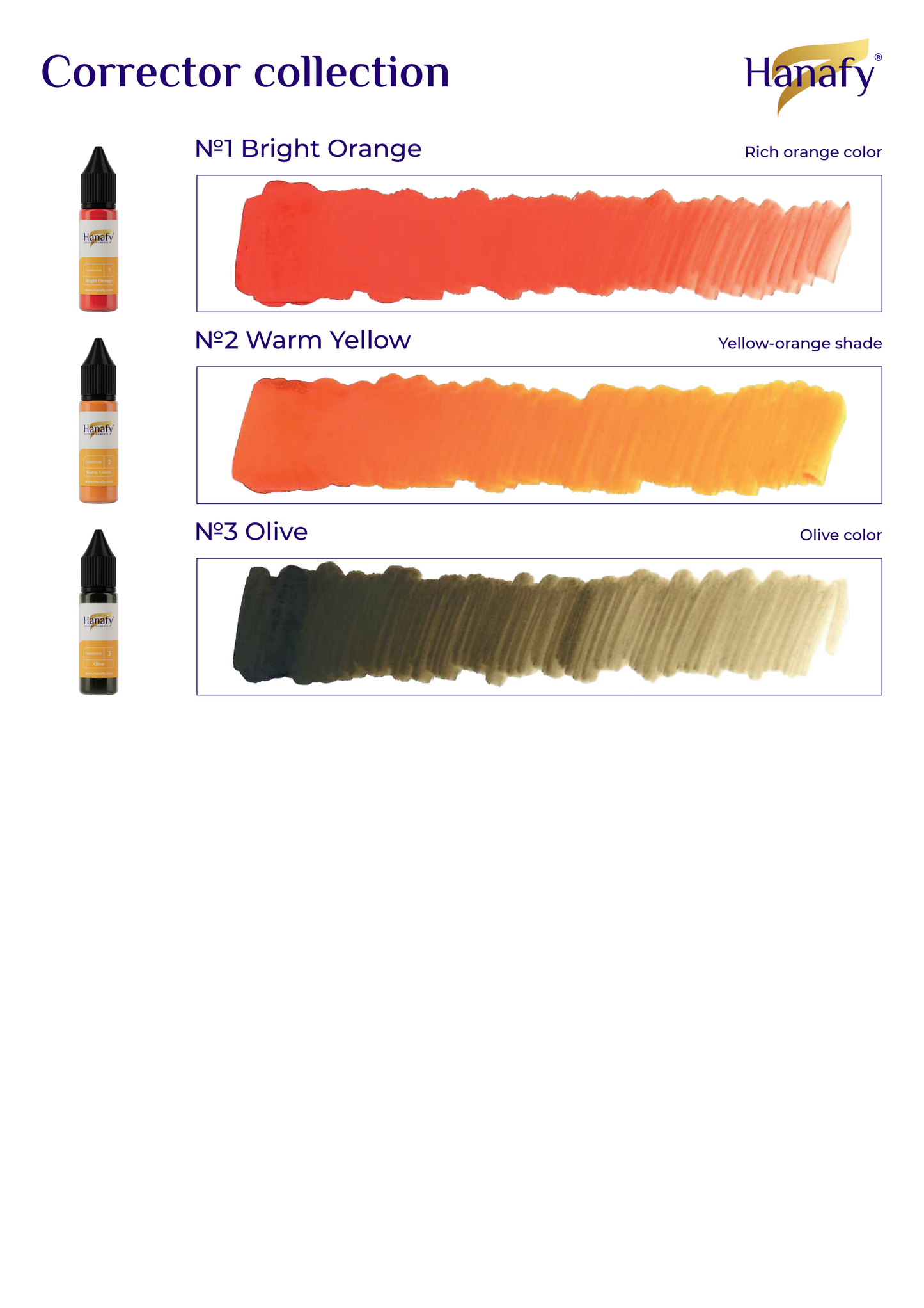HANAFY CORRECTOR N3 OLIVE