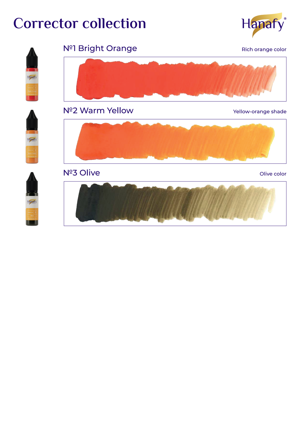 HANAFY CORRECTOR N2 WARM YELLOW
